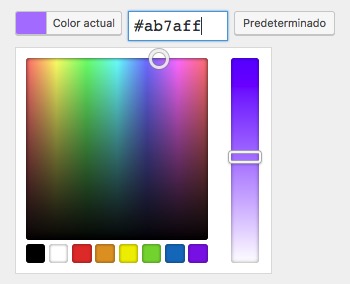 Gewusst wie: verwenden Sie eine Farbauswahl, oder WP Color Picker, in der Verwaltung von WordPress - Bild 1 - Prof.-falken.com