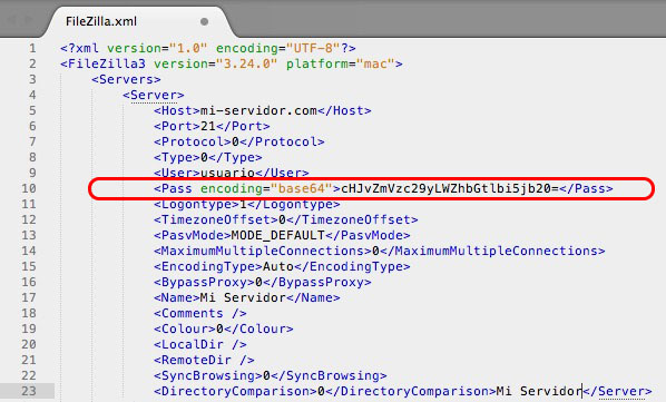 देखने या एक FileZilla पासवर्ड पुनः प्राप्त करने के लिए कैसे - छवि 5 - प्रोफेसर-falken.com
