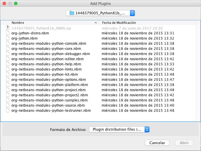 Comment installer le plugin Python dans NetBeans 8.2 - Image 3 - Professor-falken.com